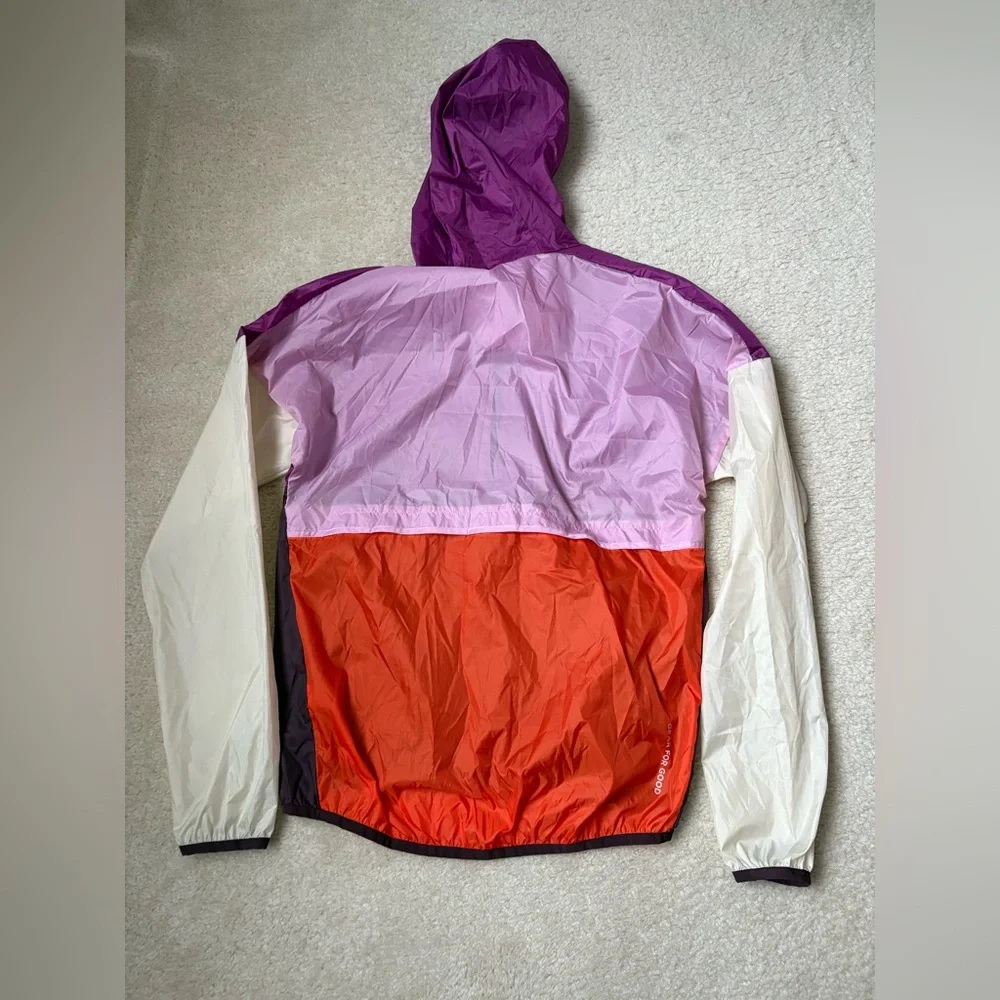 Cotopaxi Teca half zip lightweight hooded windbreaker, colour block, sz XS - Picture 8 of 8